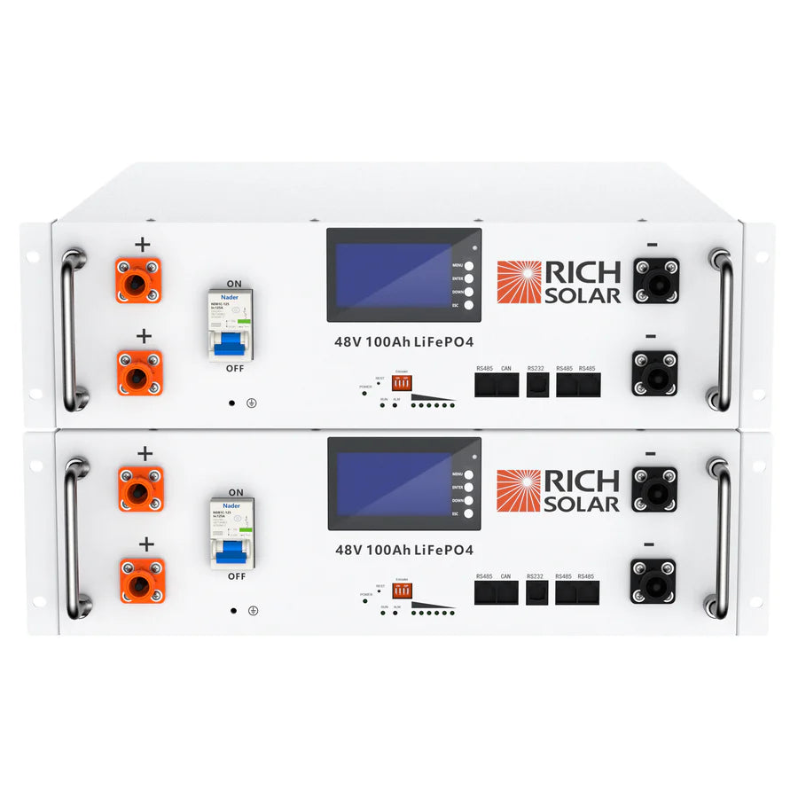 Rich Solar Alpha 5 LiFePO4 48 Volt Lithium Battery (4,800Wh)