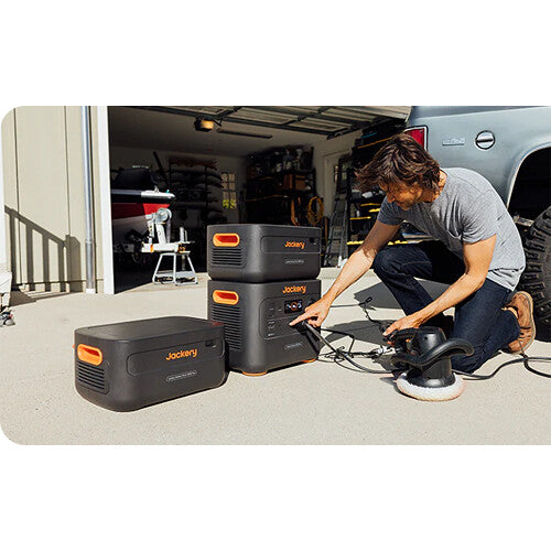 Jackery Explorer 2000 Plus Power Station with Two SolarSaga 200W Solar Panels (2042 Wh + 400 W)