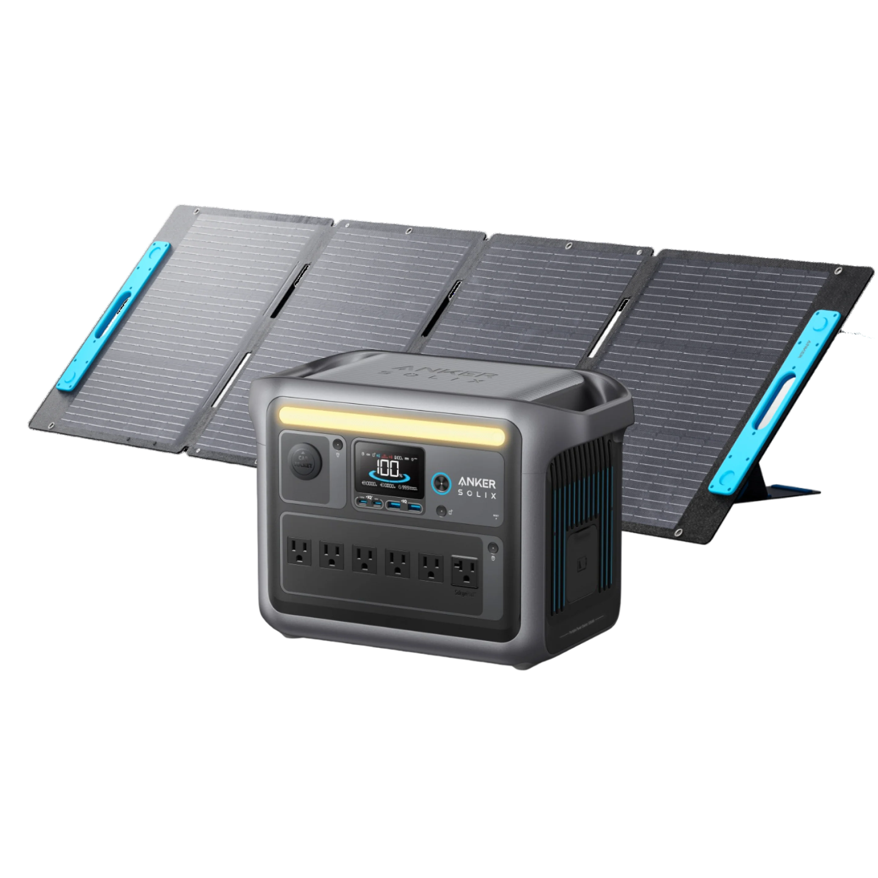 Anker SOLIX C1000X Power Station (1056Wh) + Solar Panel