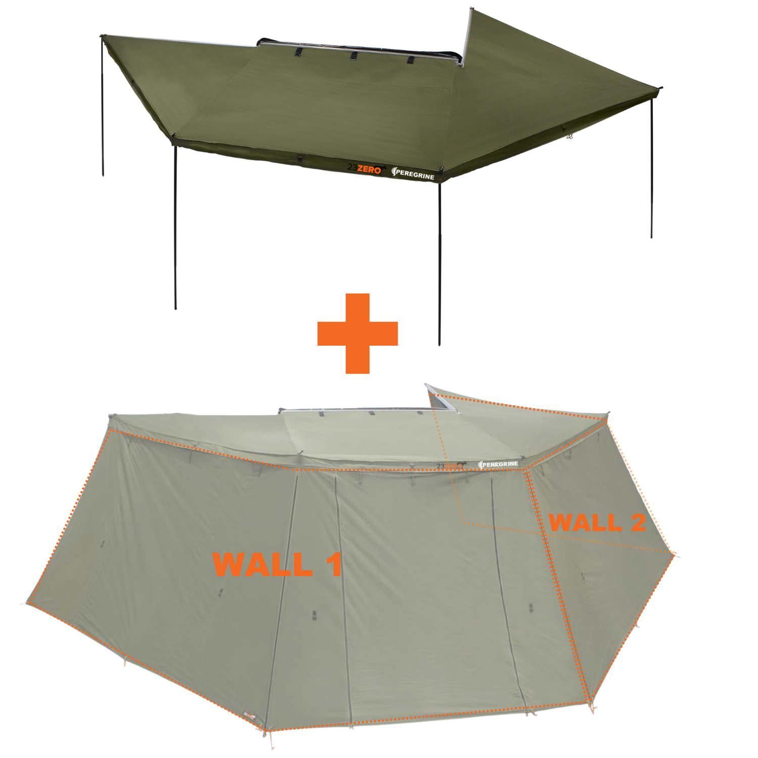 Peregrine PRO 5 270 Left + 1.0 Wall Set