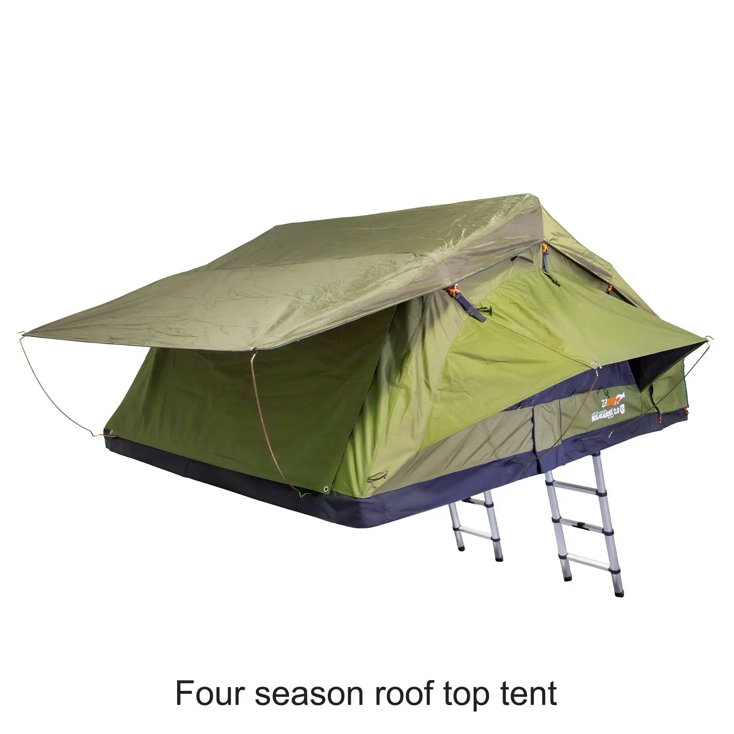 23Zero Walkabout 87 2.0 Softshell Rooftop Tent – 6 Person All Season w/ Heater/Cooler Port
