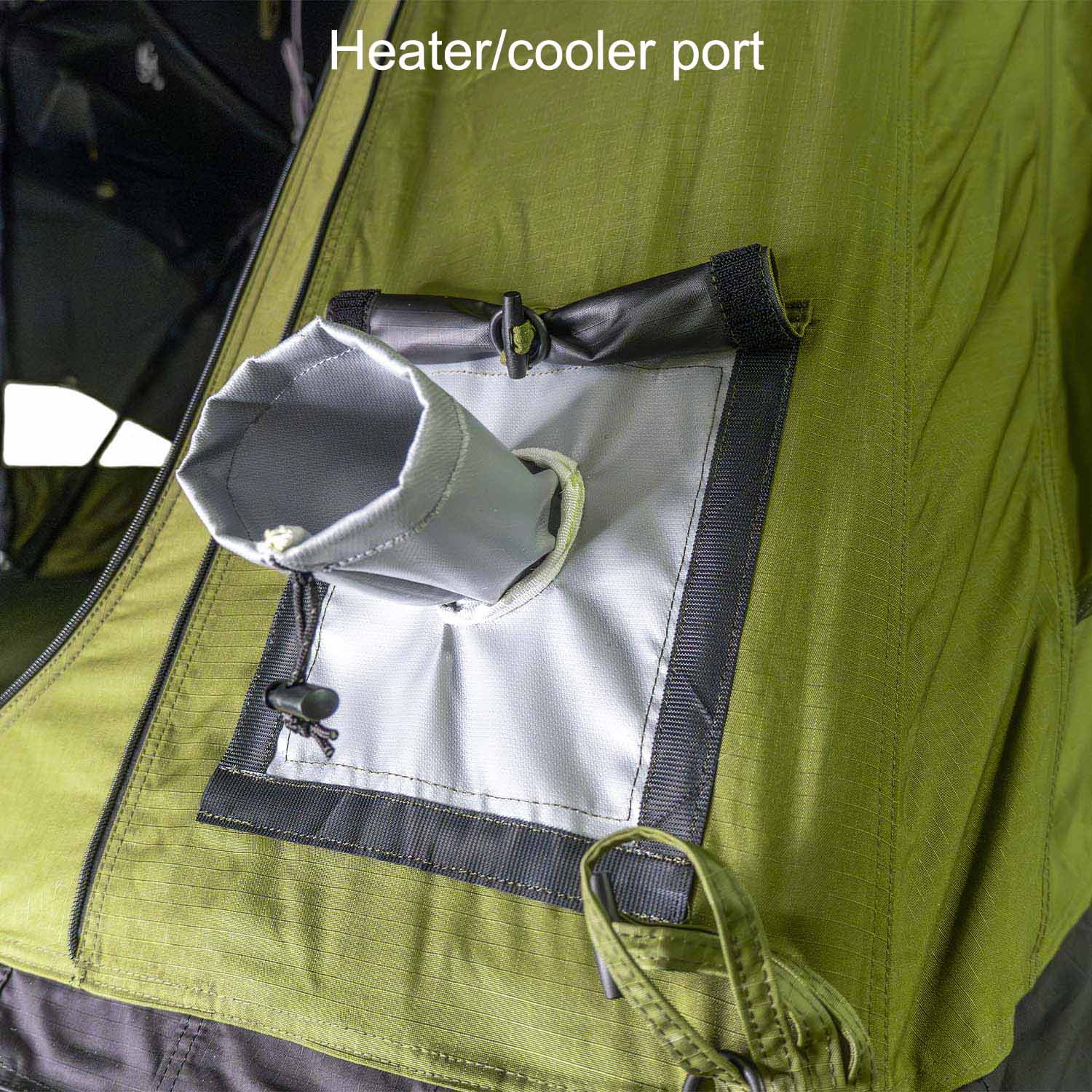 23Zero Walkabout 62 2.0 Softshell Rooftop Tent – 3+ Person All Season w/ Heater/Cooler Port