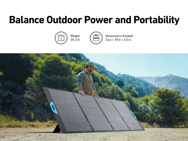 Anker SOLIX 400W Foldable Solar Panel(s) – Volume Discount!