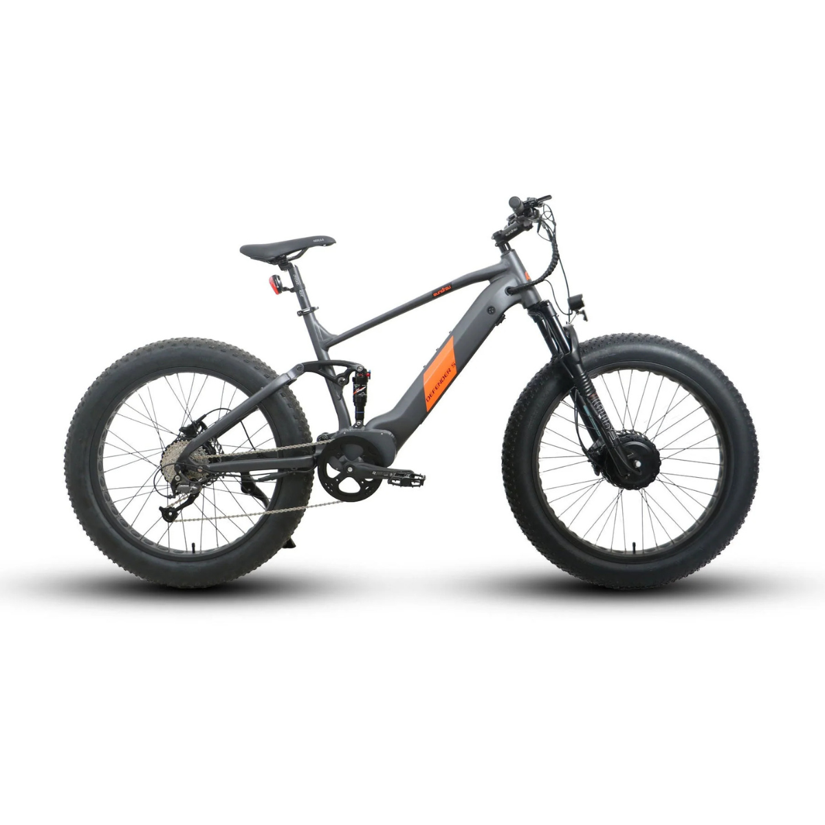 Eunorau Defender-S eBike – 15AH Dual Motor 750W+750W