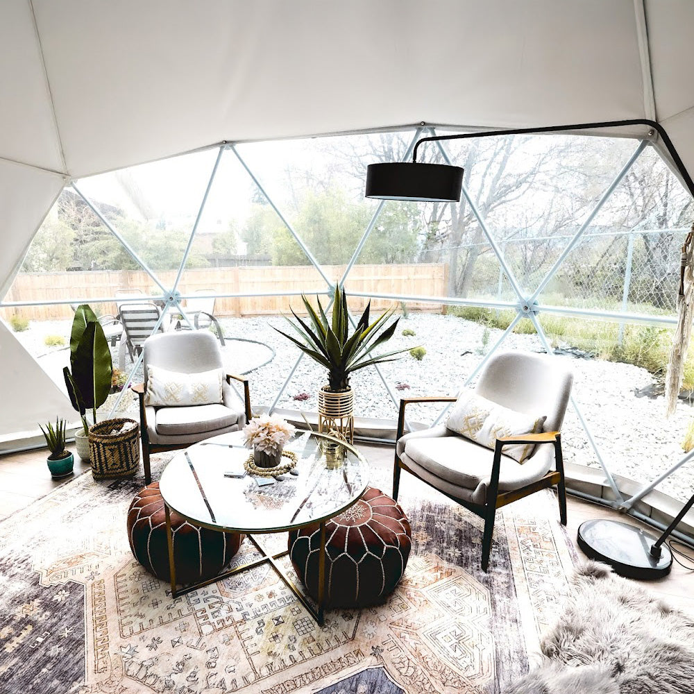 Luna 6m Stargazer Element – Preconfigured Geodesic Dome – 305 Sq Ft