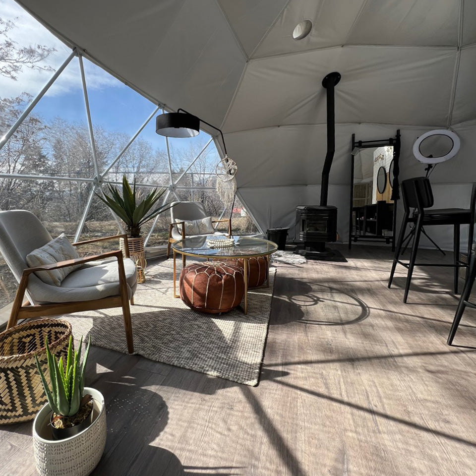 Luna 6m Stargazer Element – Preconfigured Geodesic Dome – 305 Sq Ft