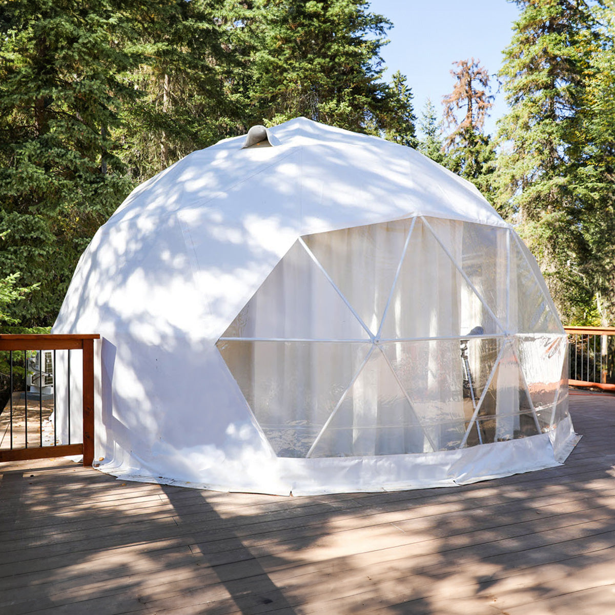 Luna 6m Stargazer Element – Preconfigured Geodesic Dome – 305 Sq Ft