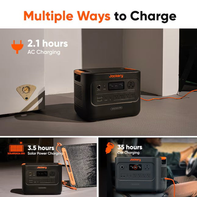 Jackery Explorer 3000 v2 Portable Power Station (3070Wh)