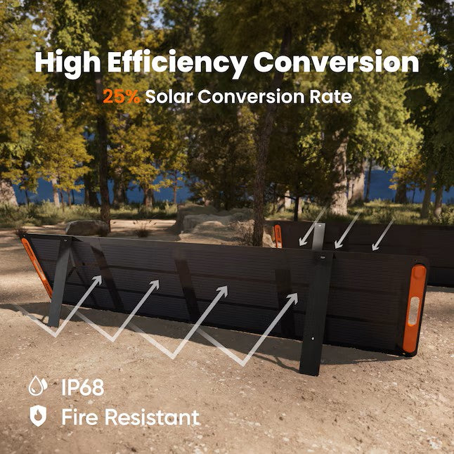Jackery Explorer 3000 v2 Portable Power Station (3070Wh) + 2x 200W Solar Panels