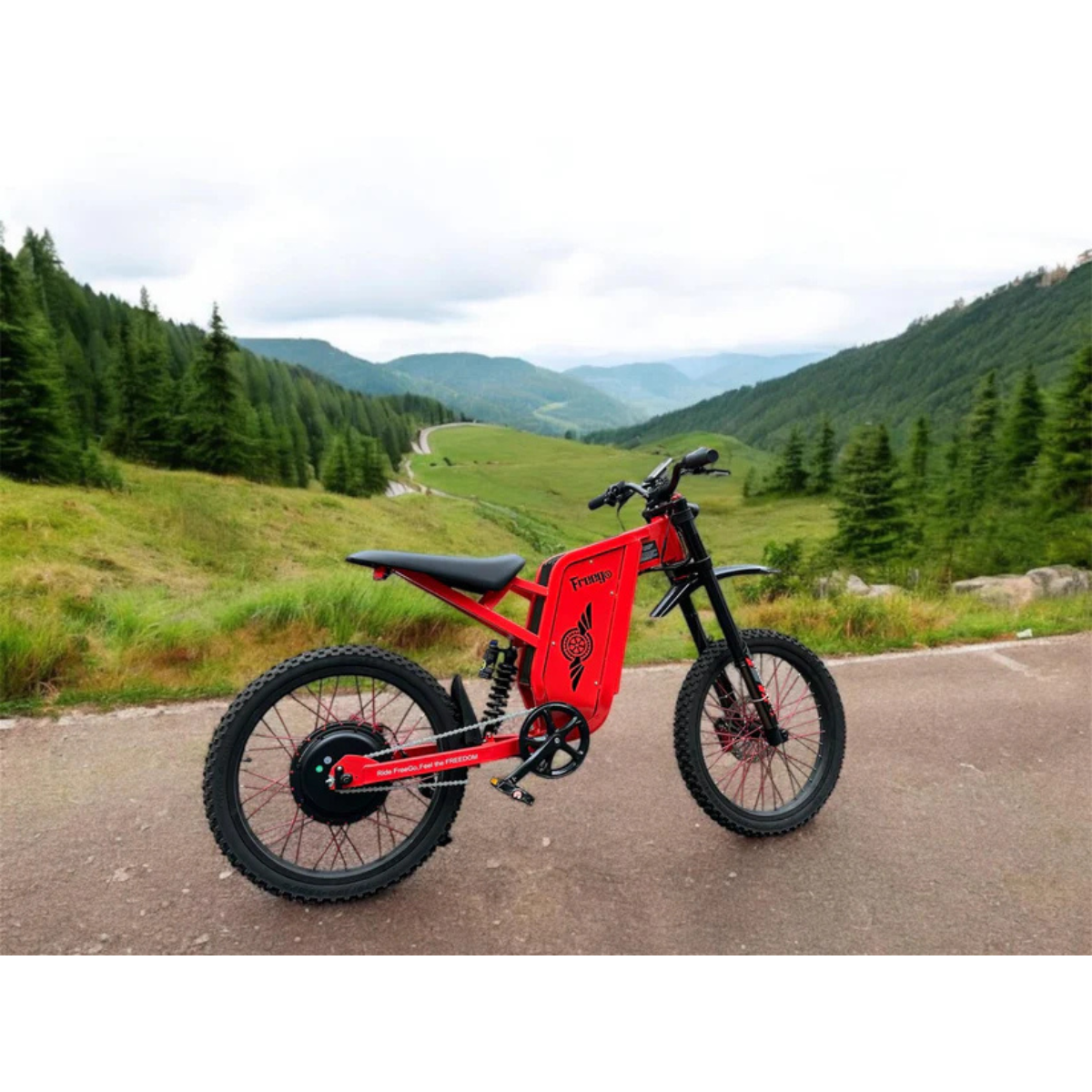 Freego X-man X2 Pro Offroad eBike – 30/35Ah 3,000W