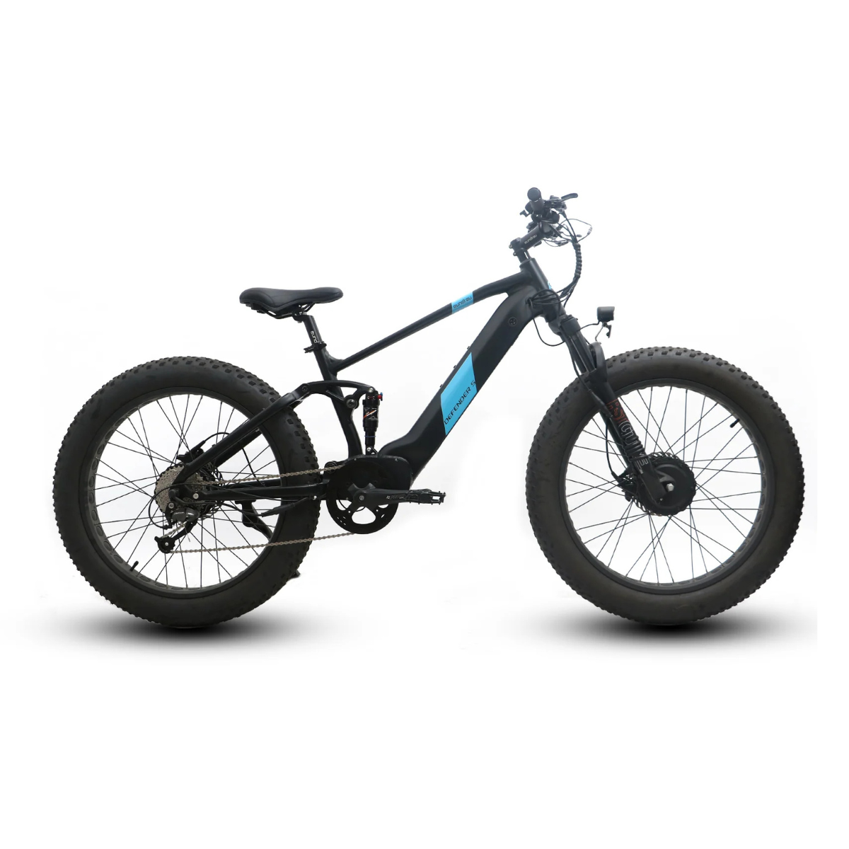 Eunorau Defender-S eBike – 15AH Dual Motor 750W+750W
