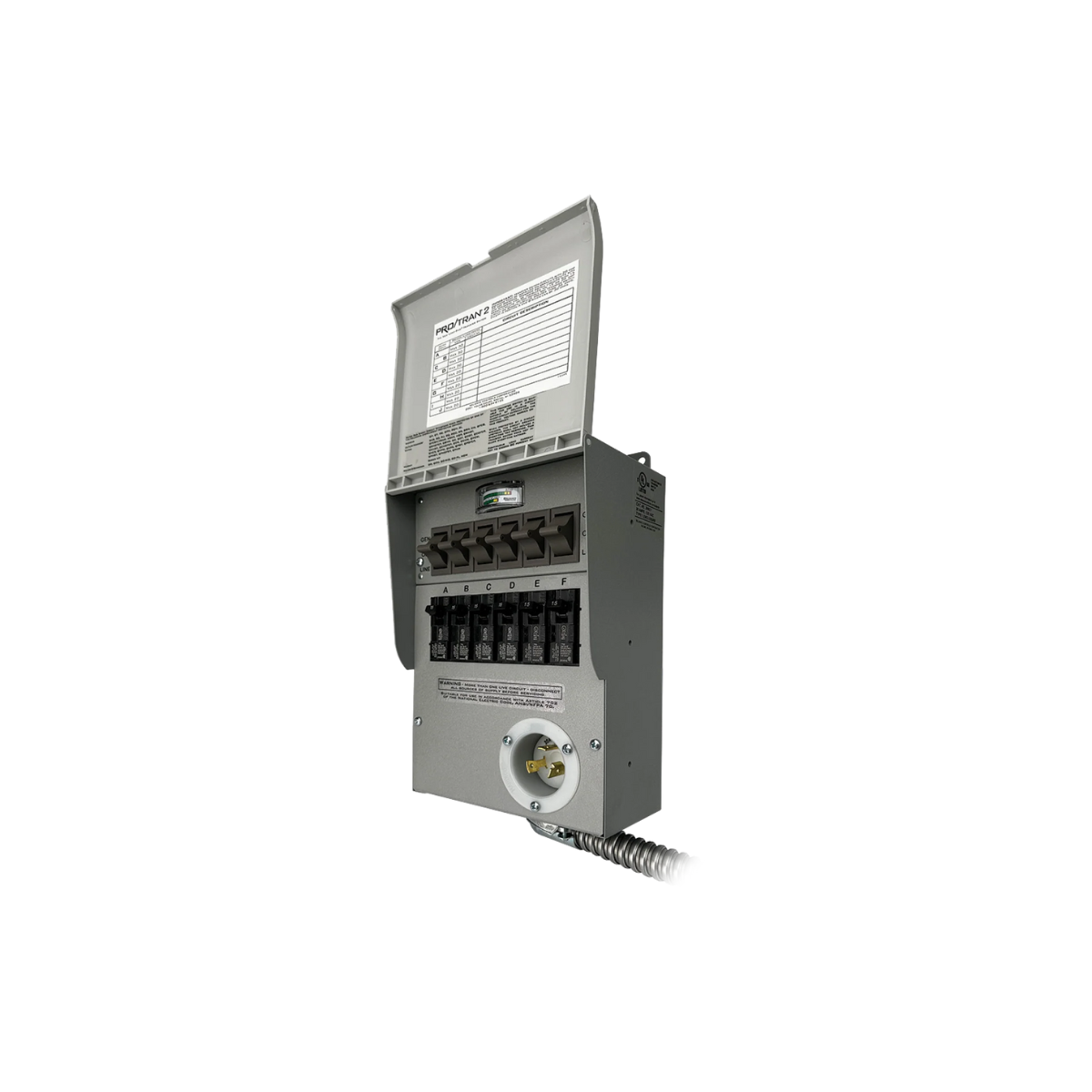 Anker SOLIX Home Backup Transfer Switch Kit – 120V, 30A, 6-Circuit (For F3000, F2600, F2000)