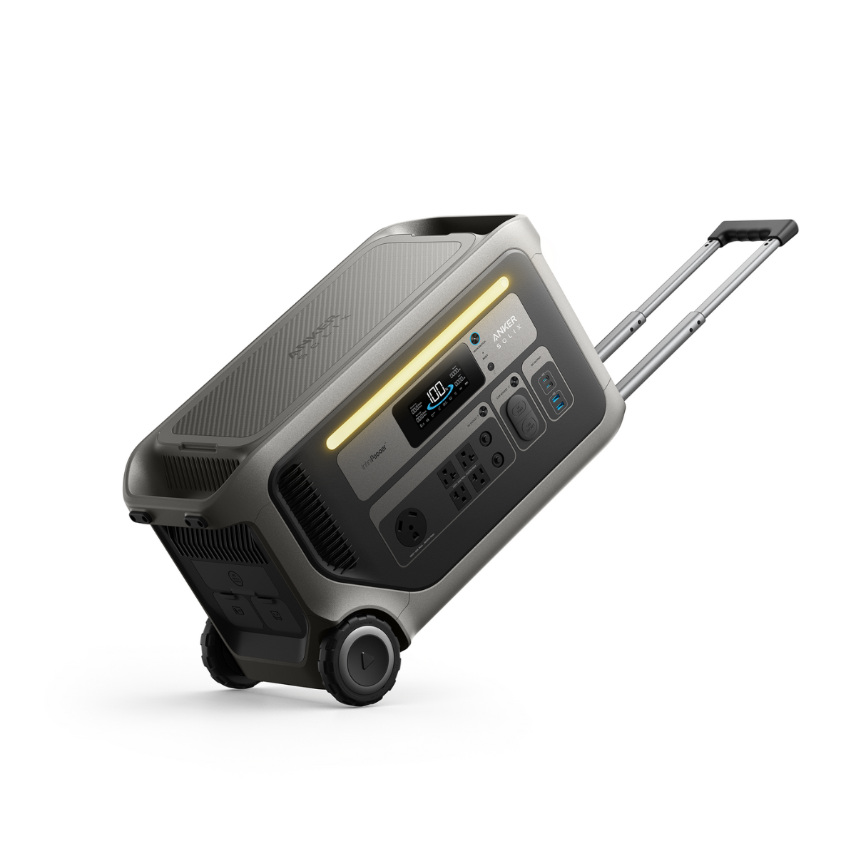 Anker SOLIX F3000 x2 Power Stations + Double-Voltage Hub + Power Saver Kit (6144 Wh)
