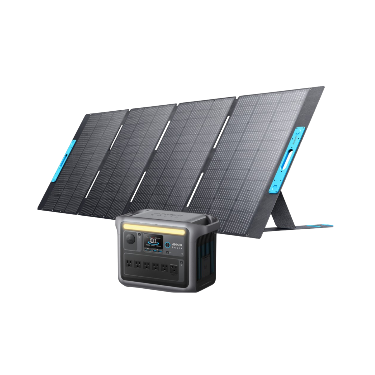 Anker SOLIX C1000X Power Station (1056Wh) + Solar Panel