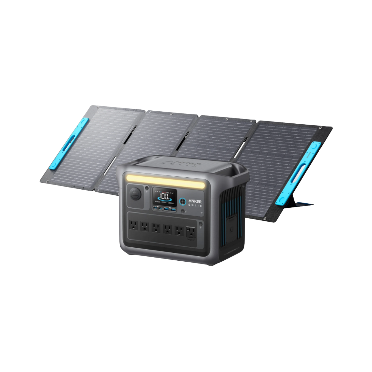 Anker SOLIX C1000X Power Station (1056Wh) + Solar Panel