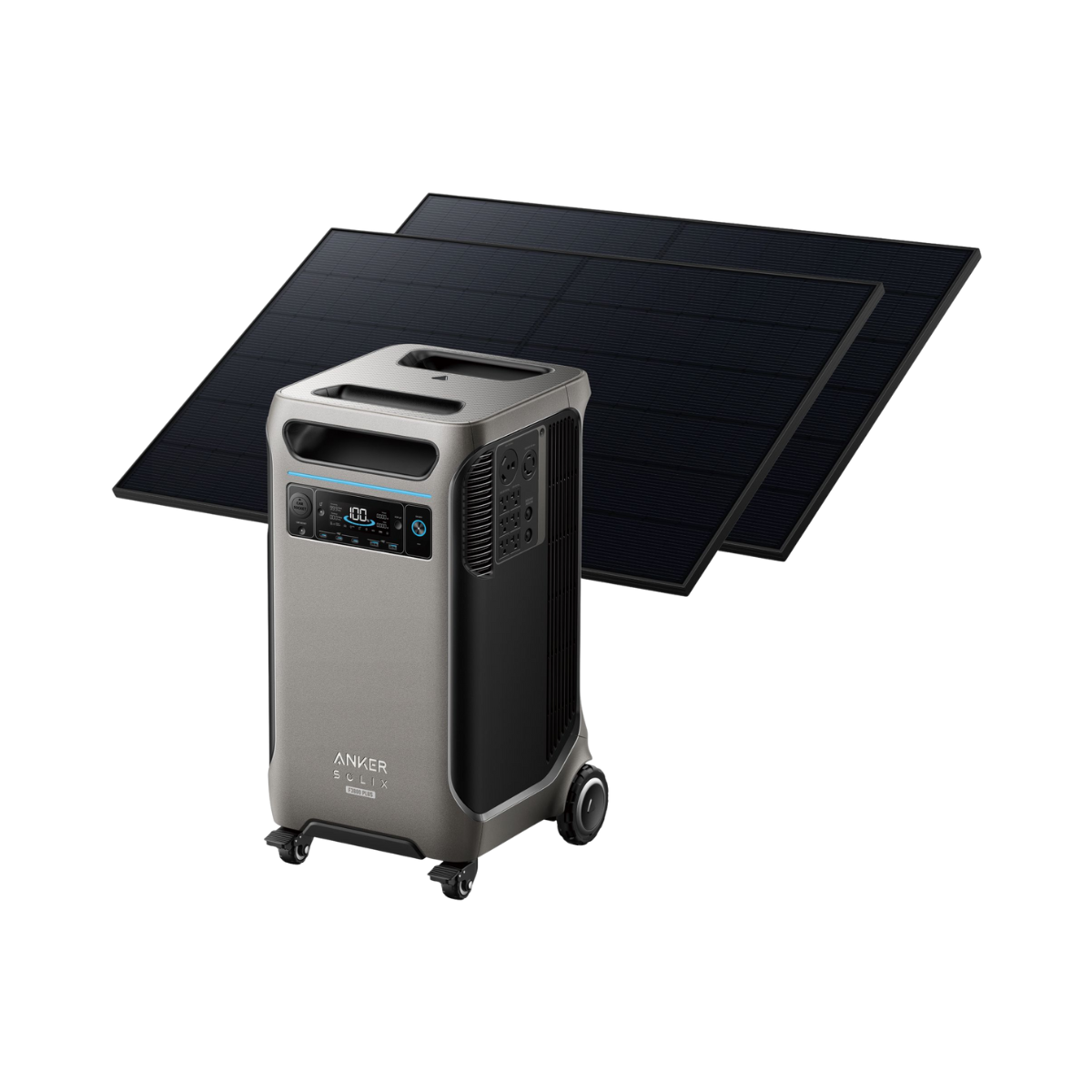 Anker SOLIX F3800 Plus Power Station + 410W Rigid Solar Panels