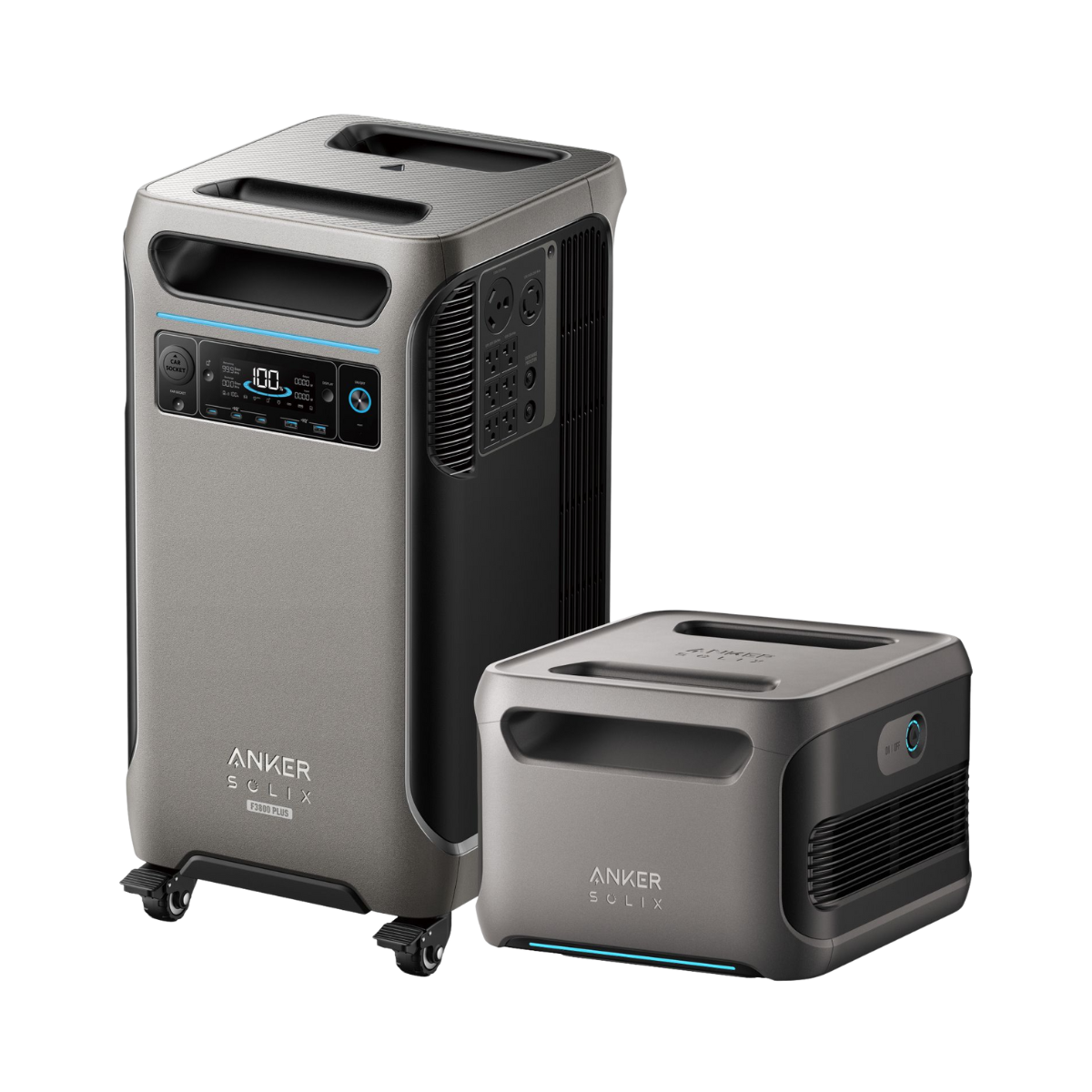 Anker SOLIX F3800 Plus Power Station + Expansion Battery (7680Wh Combined)
