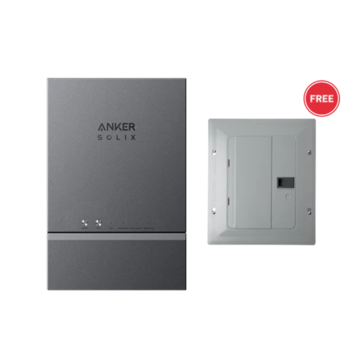 Anker SOLIX F3800 Power Station 2-Pack (7680Wh) + Home Power Panel + Subpanel