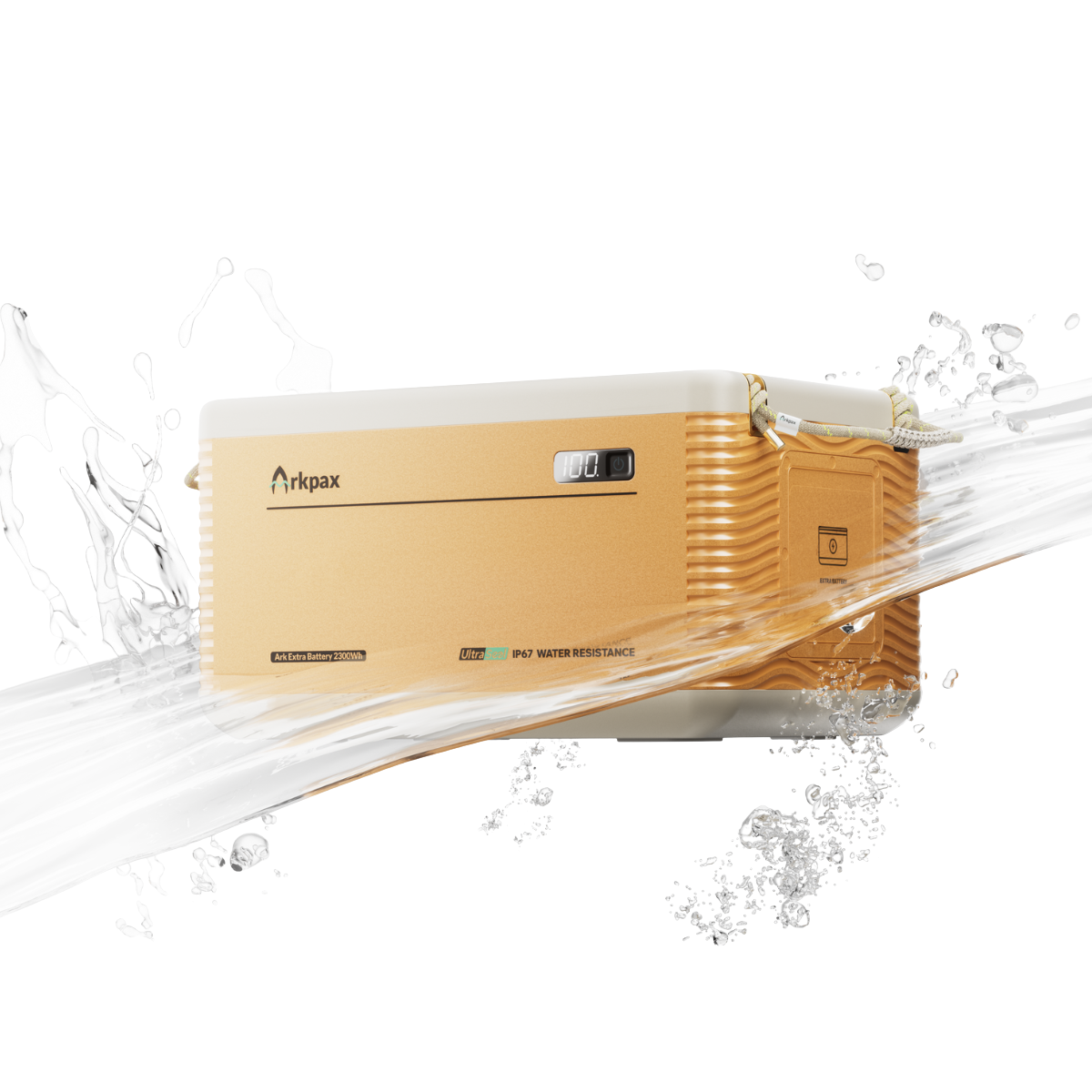 Arkpax Ark Pro – IP67 Rated Waterproof Expansion Battery (2300Wh)