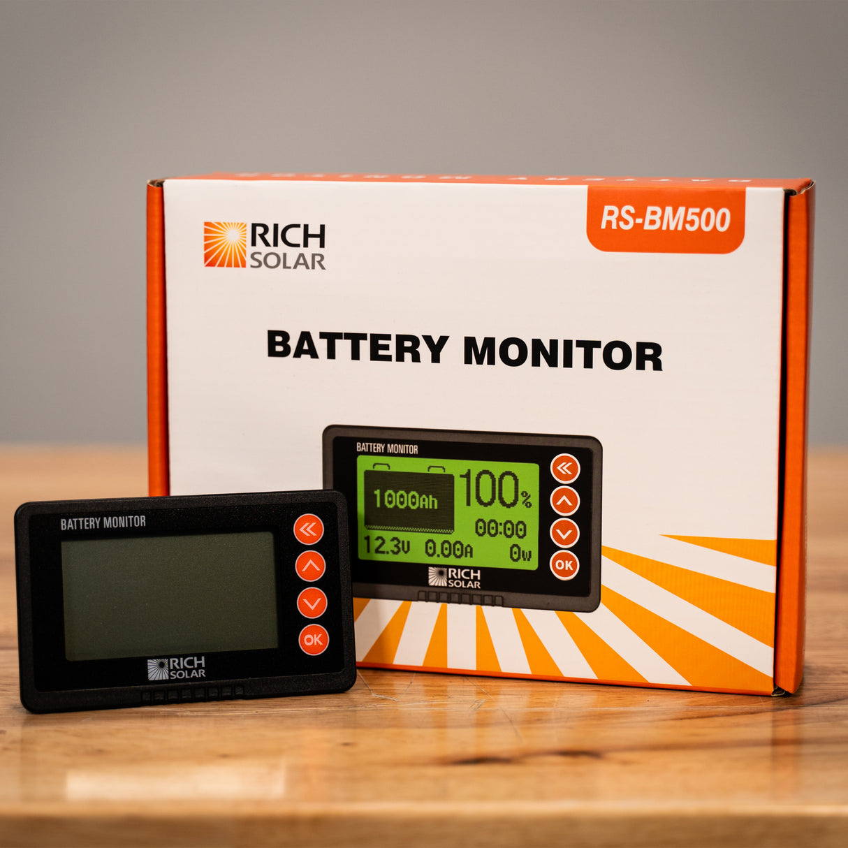 Rich Solar 500 Amp Battery Monitor with Shunt | 8~120V 500A Battery Monitor with Shunt | Accurate Battery Status Monitor - Image 4