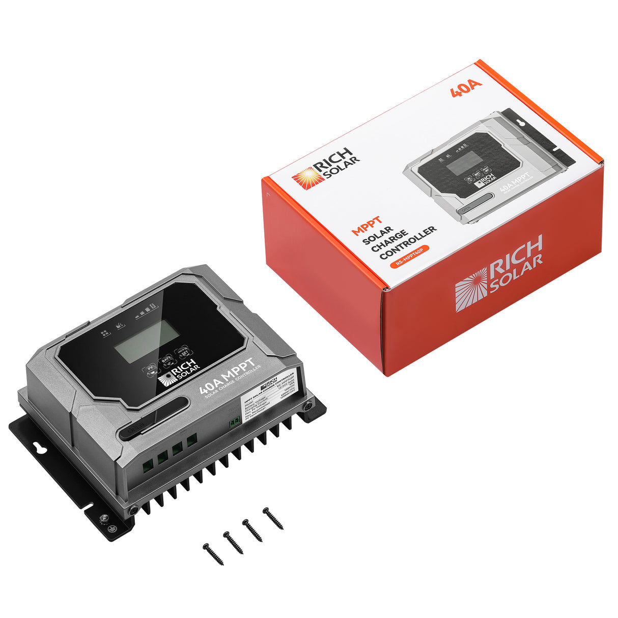 Rich Solar BRAVO 40 | 40 Amp MPPT Solar Charge Controller | Premium 40A 12V/24V MPPT Solar Controller - Image 9