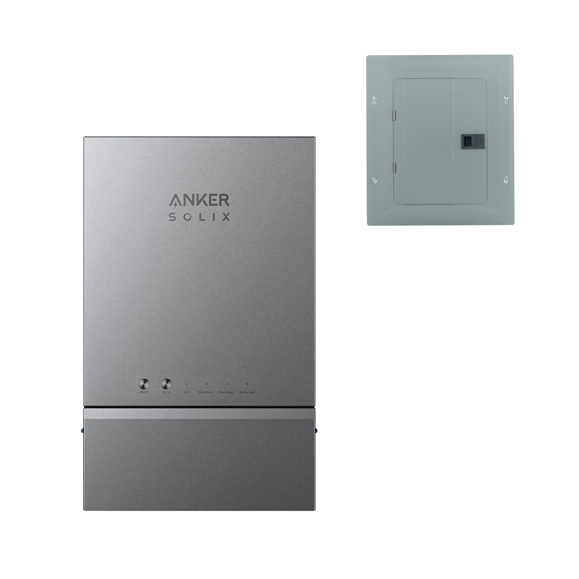 Anker SOLIX F3800 Plus Power Station (3840Wh) + Expansion Battery (3840Wh) + Home Power Panel + Subpanel