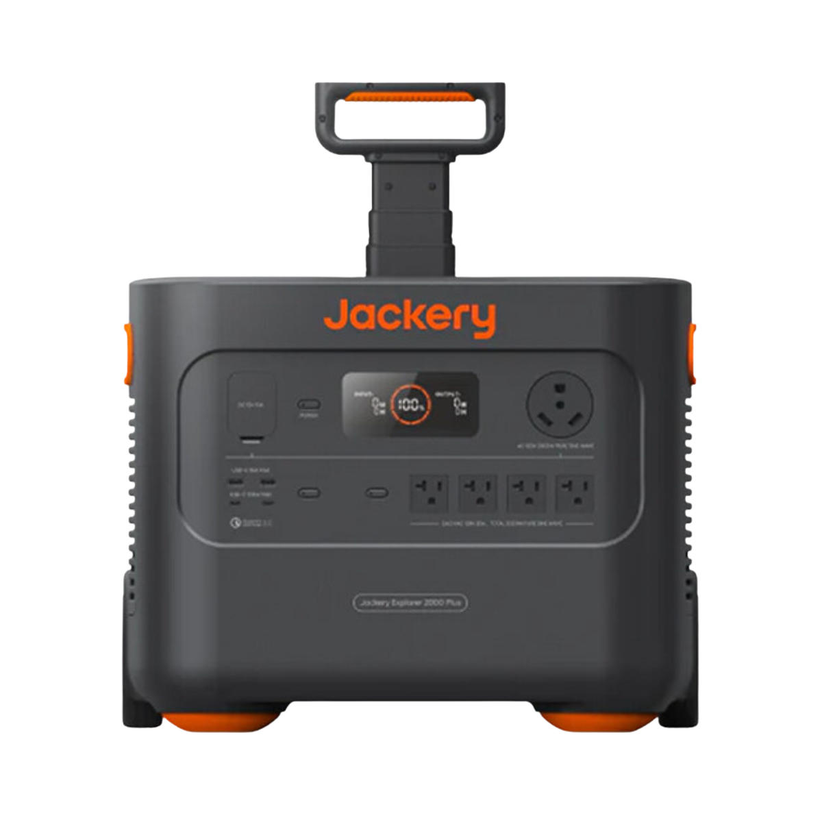 Jackery Explorer 2000 Plus Power Station with Two SolarSaga 200W Solar Panels (2042 Wh + 400 W)