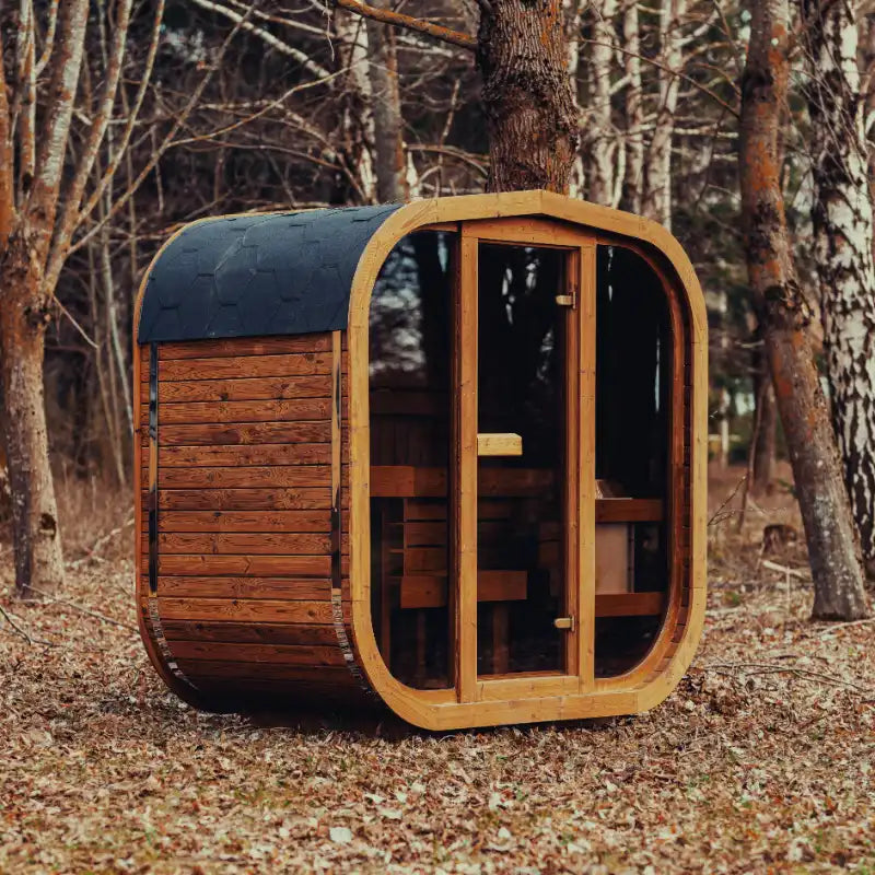 Mande Spa USA MW12 Thermowood® Outdoor Sauna