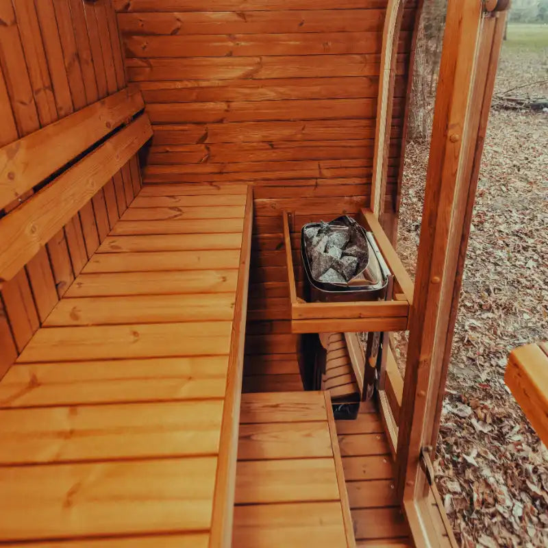 Mande Spa USA MW12 Thermowood® Outdoor Sauna