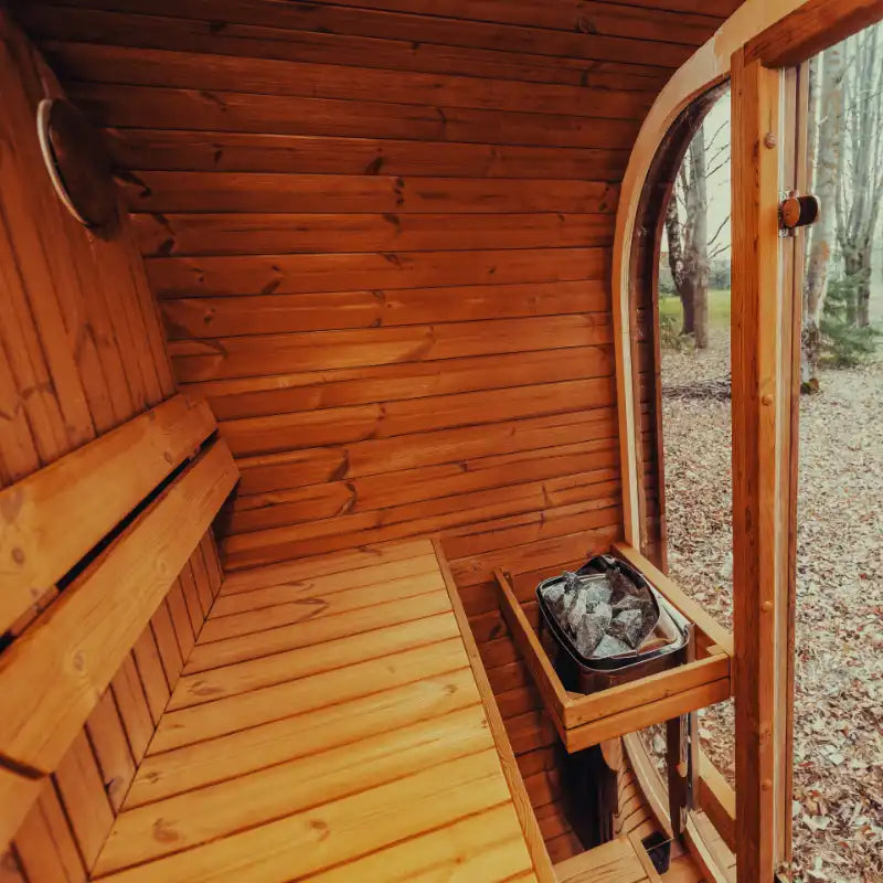 Mande Spa USA MW12 Thermowood® Outdoor Sauna