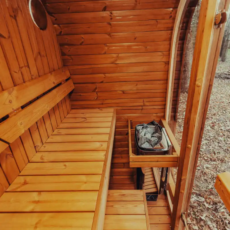 Mande Spa USA MW12 Thermowood® Outdoor Sauna