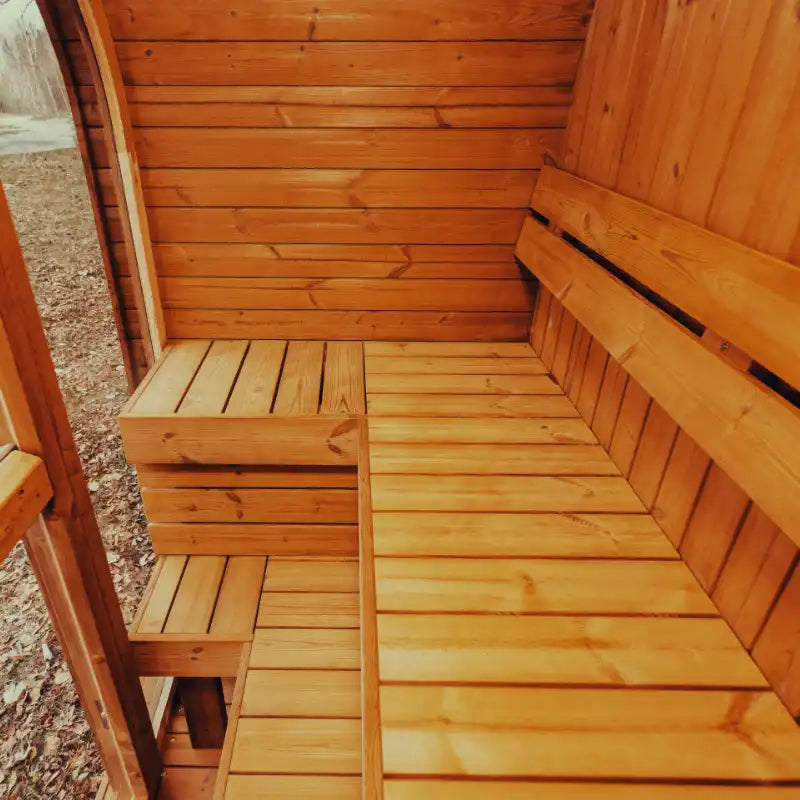 Mande Spa USA MW12 Thermowood® Outdoor Sauna