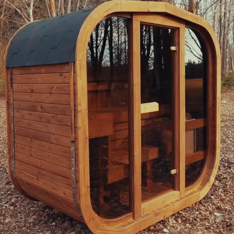 Mande Spa USA MW12 Thermowood® Outdoor Sauna