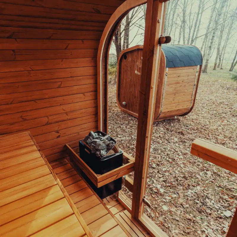 Mande Spa USA MW16 Thermowood® Outdoor Sauna