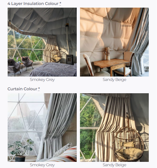 Luna 7m Stargazer Element – Preconfigured Geodesic Dome – 415 Sq Ft