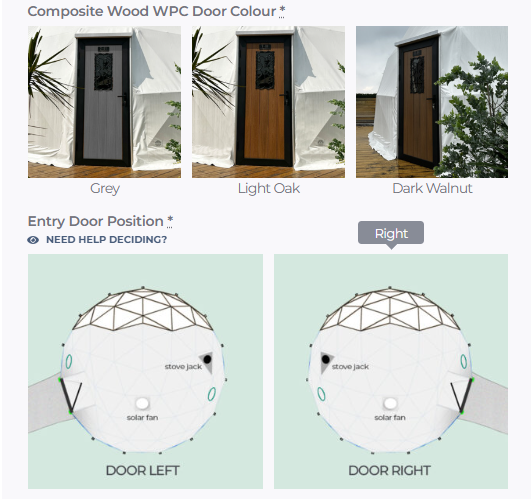 Luna 8m Stargazer Element – Preconfigured Geodesic Dome – 540 Sq Ft