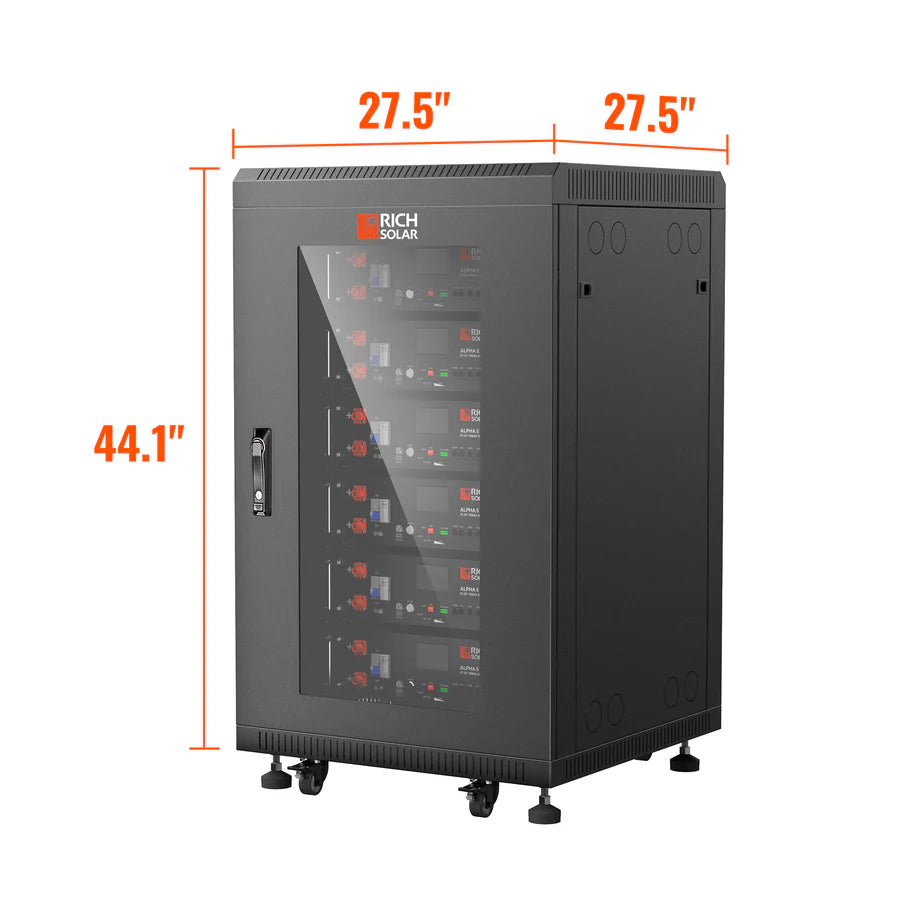 Rich Solar Alpha 5 PRO 6-Slot Battery Server Rack