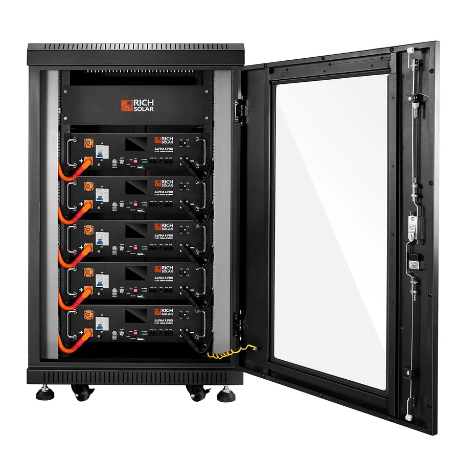 Rich Solar Alpha 5 PRO 6-Slot Battery Server Rack