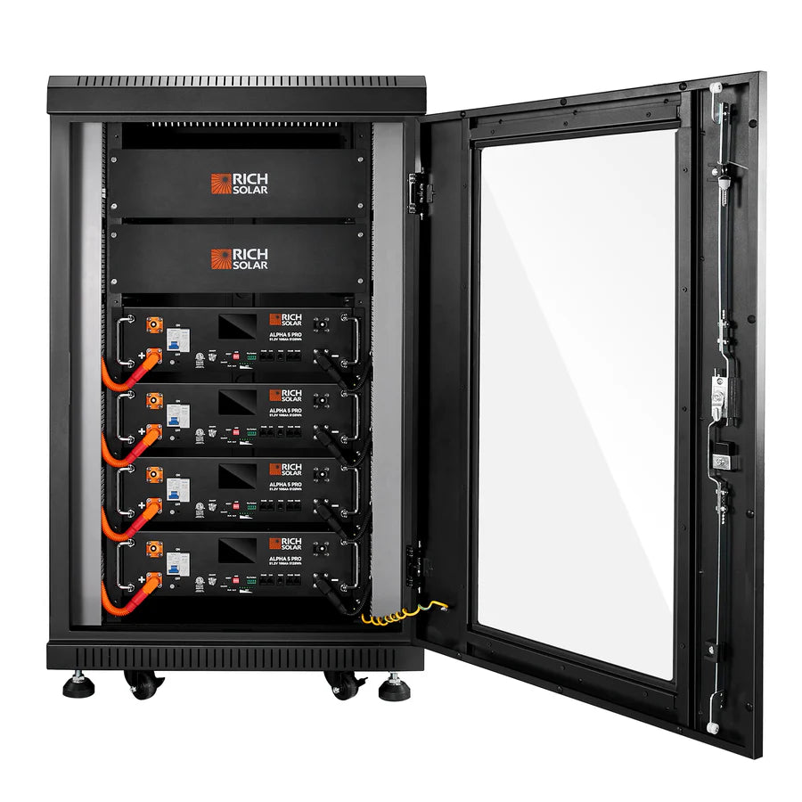 Rich Solar Alpha 5 PRO 6-Slot Battery Server Rack