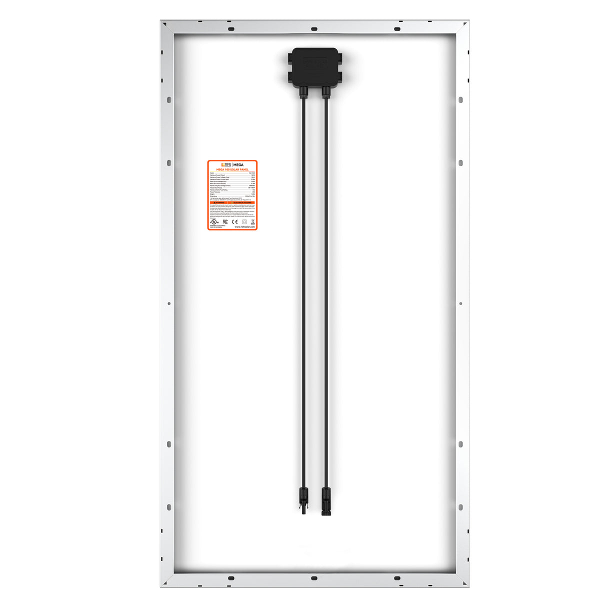 Rich Solar MEGA 100 - 100W 12V Solar Panel - Image 8