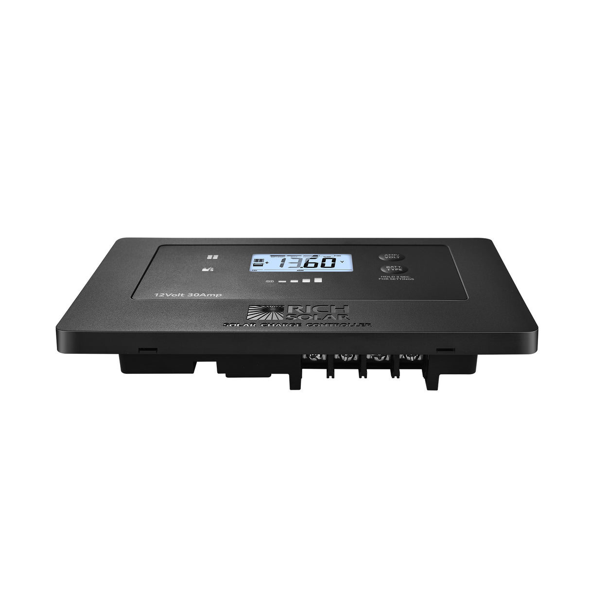 Rich Solar BRAVO AIR 30 | 30A Flush Mount PWM Solar Charge Controller | Bluetooth & Multi-Protection | Premium 12V 30A Controller - Image 6