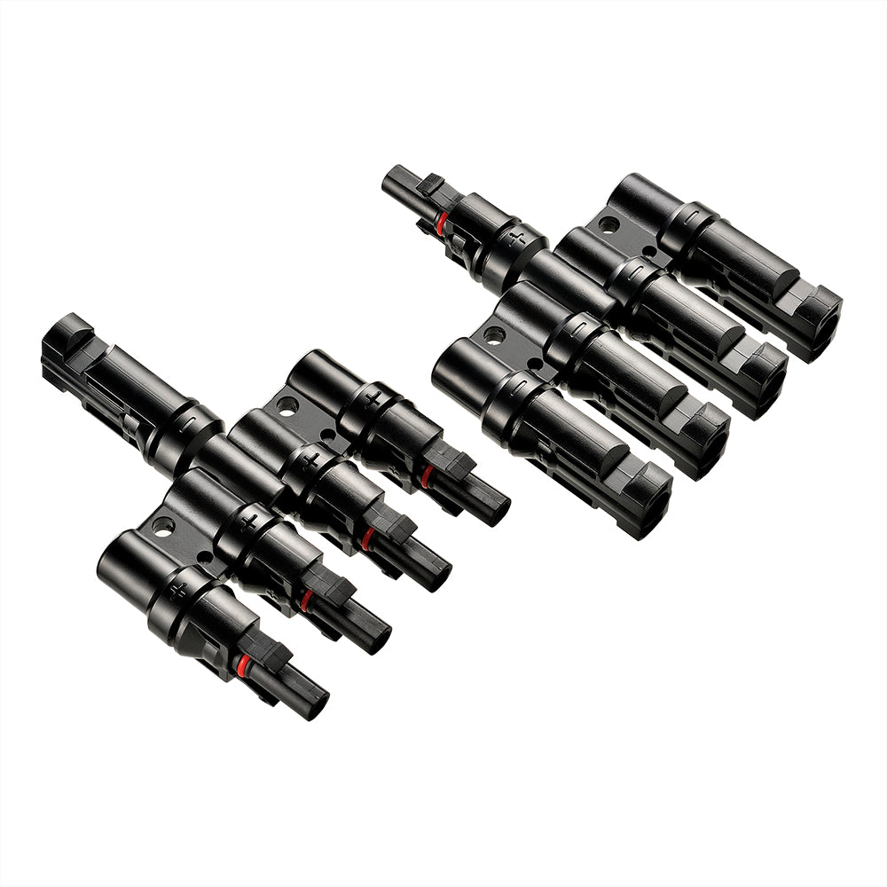 Rich Solar Y Branch Parallel Connectors 4-to-1 | 4-to-1 Weatherproof Parallel Connectors for Solar Panels - Image 3
