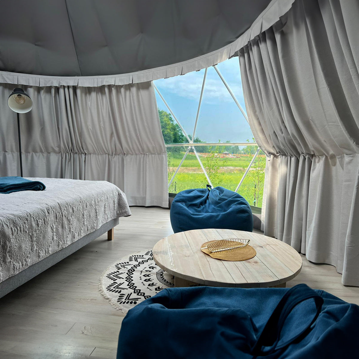 Luna 6m Stargazer Element – Preconfigured Geodesic Dome – 305 Sq Ft