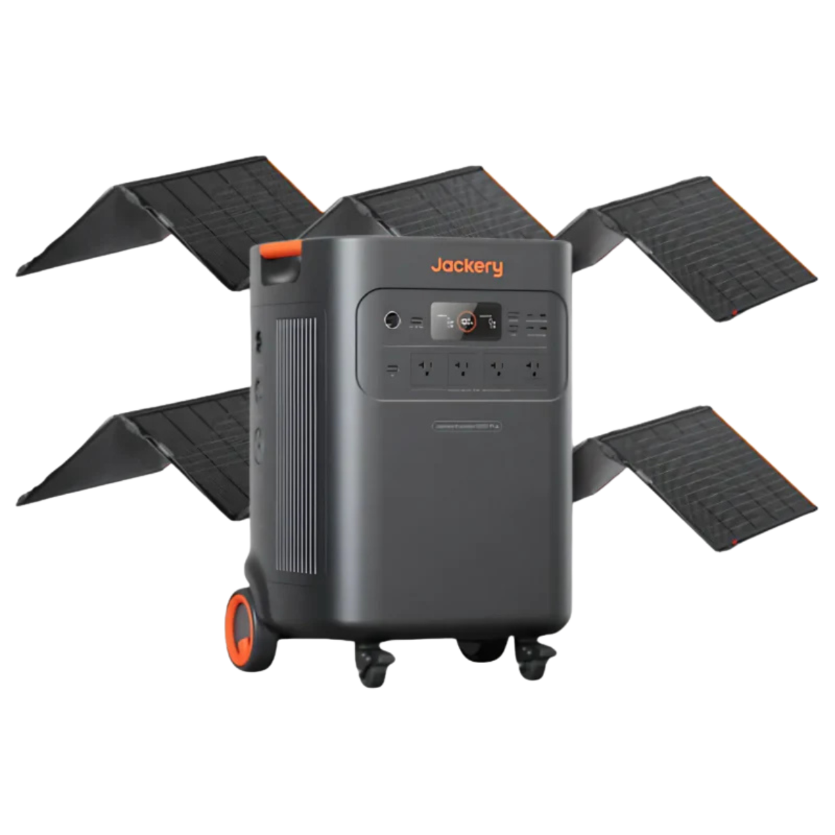 Jackery Explorer 5000 Plus Power Station with Two SolarSaga 500X Solar Panels (5120 Wh + 1000 W)