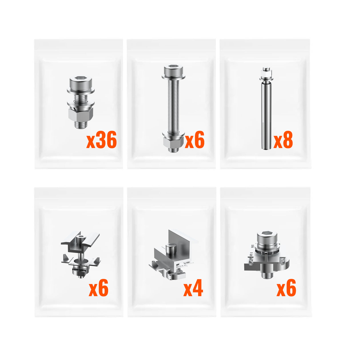Rich Solar Solar Ground Mount | Fit MEGA 200/MEGA 220/MEGA 250 | Adjustable, Easy-to-Install Brackets for 1-4 Panels - Image 6