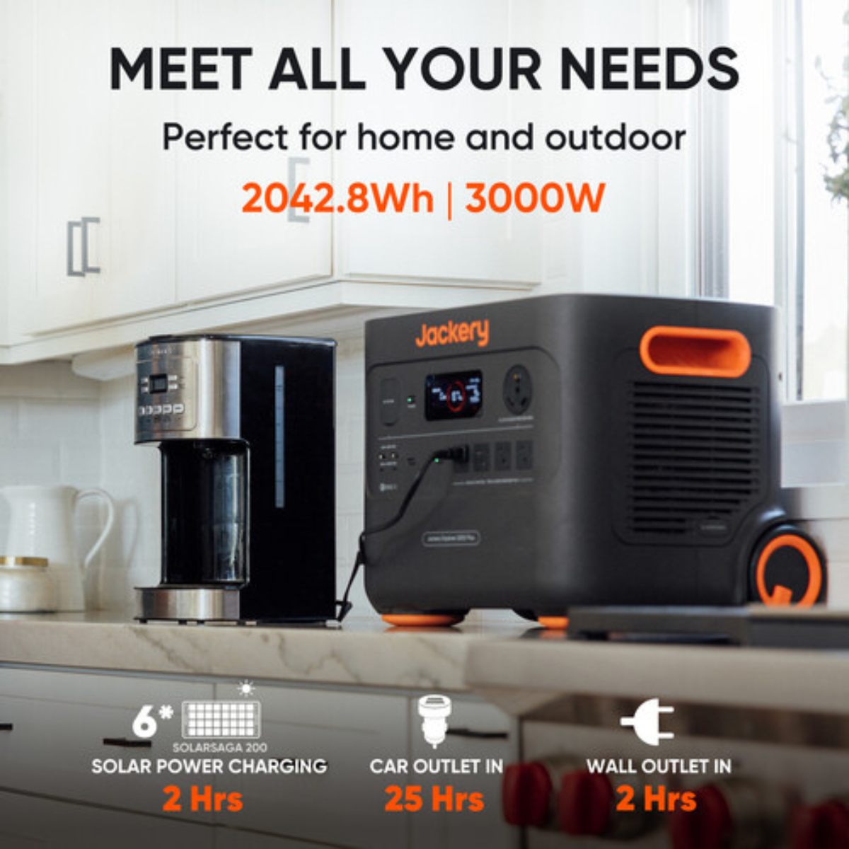 Jackery Explorers (2) 2000 Plus Power Stations with Jackery Connect (4084 Wh)