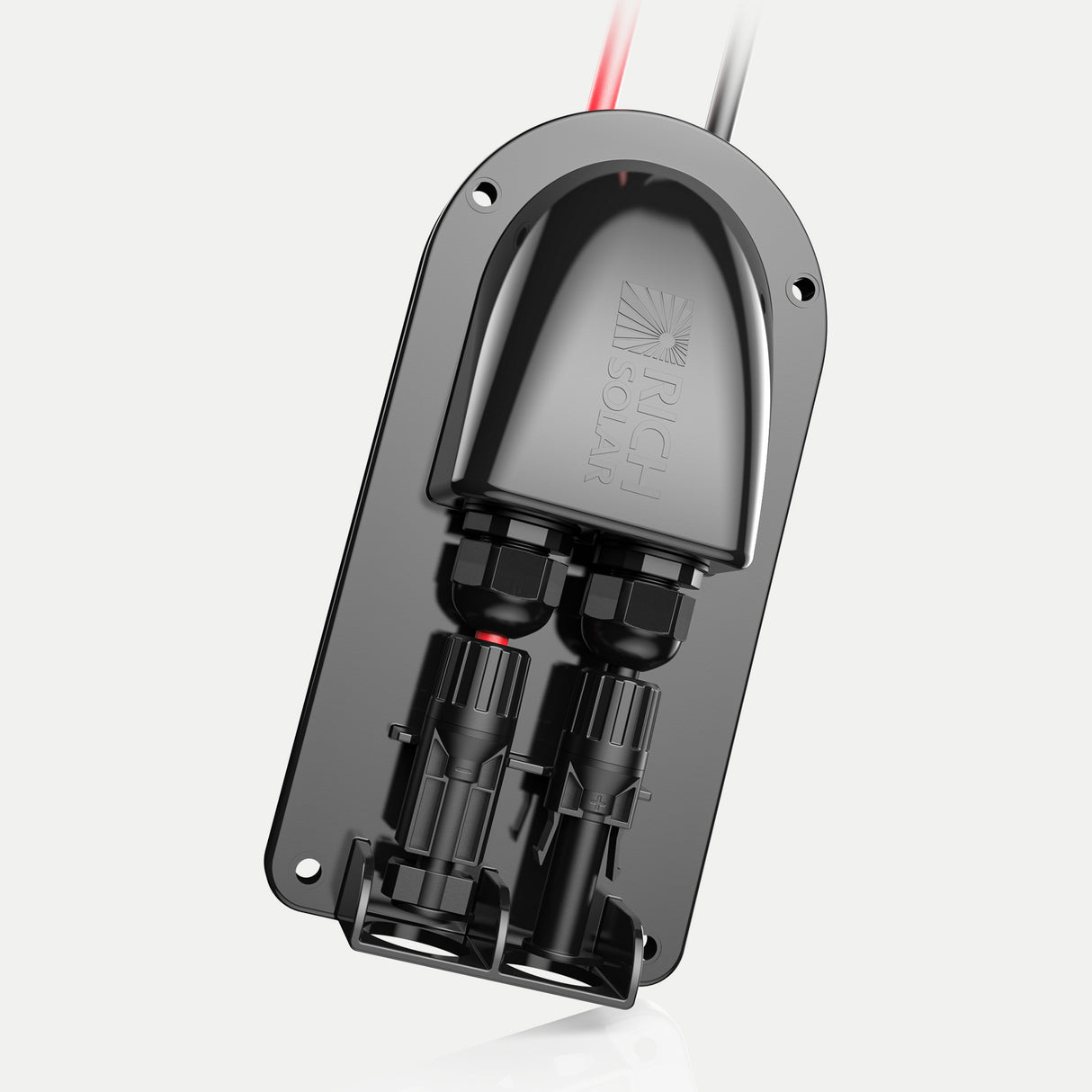Rich Solar Cable Entry Plate | IP68 Waterproof Polypropylene Housing with UL 10AWG Wires and Solar Connectors - Image 3