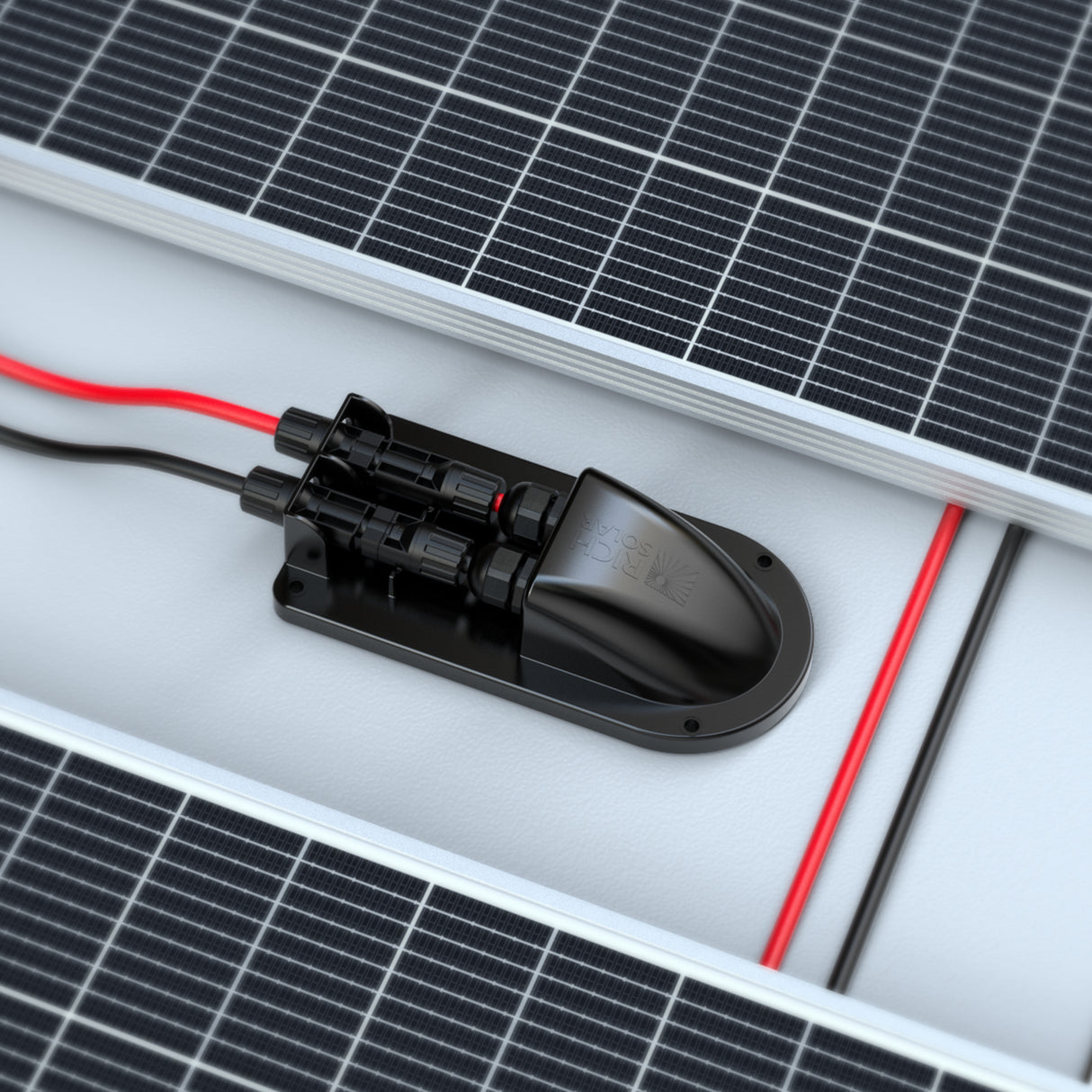 Rich Solar Cable Entry Plate | IP68 Waterproof Polypropylene Housing with UL 10AWG Wires and Solar Connectors - Image 7