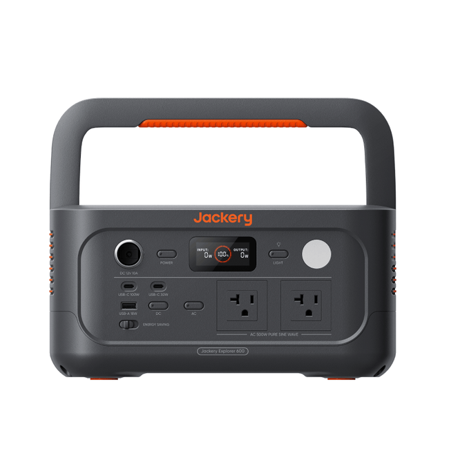 Jackery E600 v2 Solar Power Generator (640Wh)