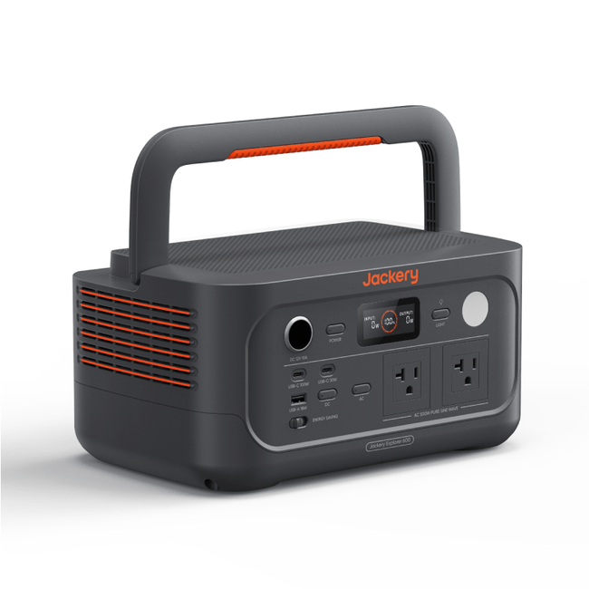 Jackery E600 v2 Solar Power Generator (640Wh)